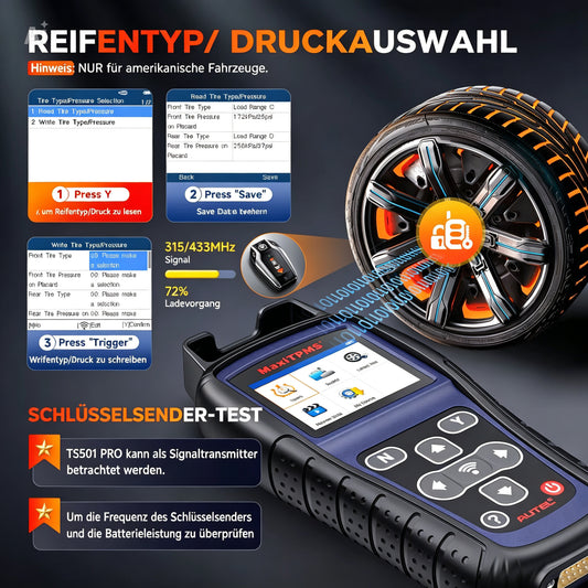 Autel MaxiTPMS TS501 PRO TPMS