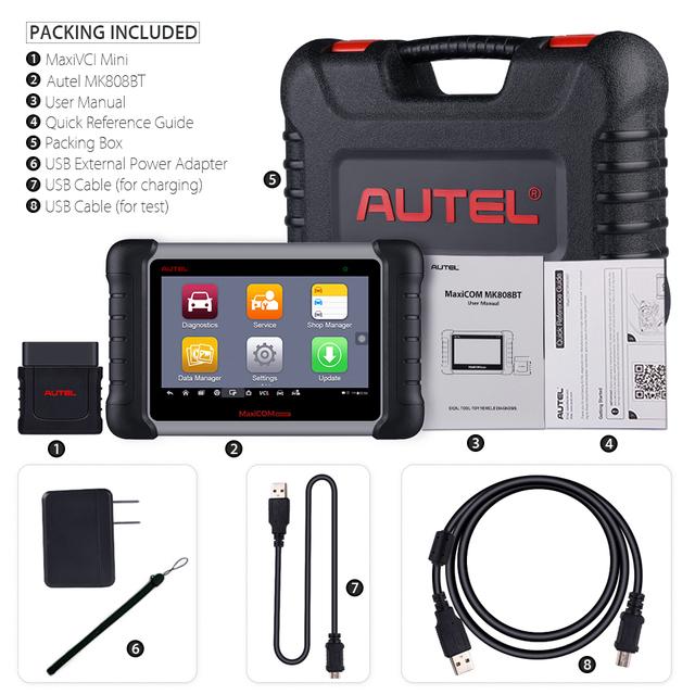 Autel MaxiCOM MK808K-BT