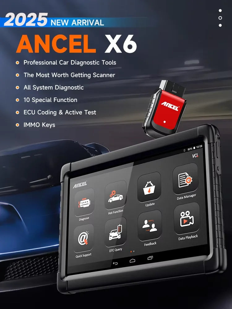 ANCEL X6 OBD2 Diagnosegerät 10