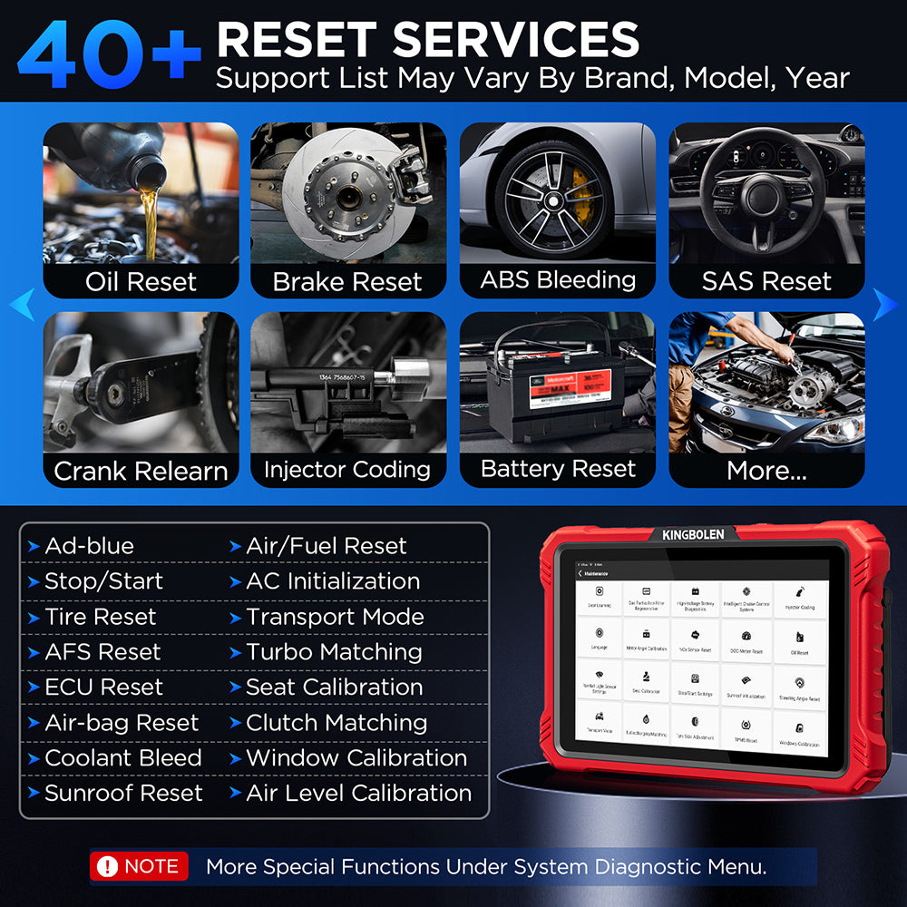 2026 KINGBOLEN K10 PRO OBD2 Diagnosegerät ECU Codierung Aktivtest 41+ Reset CANF