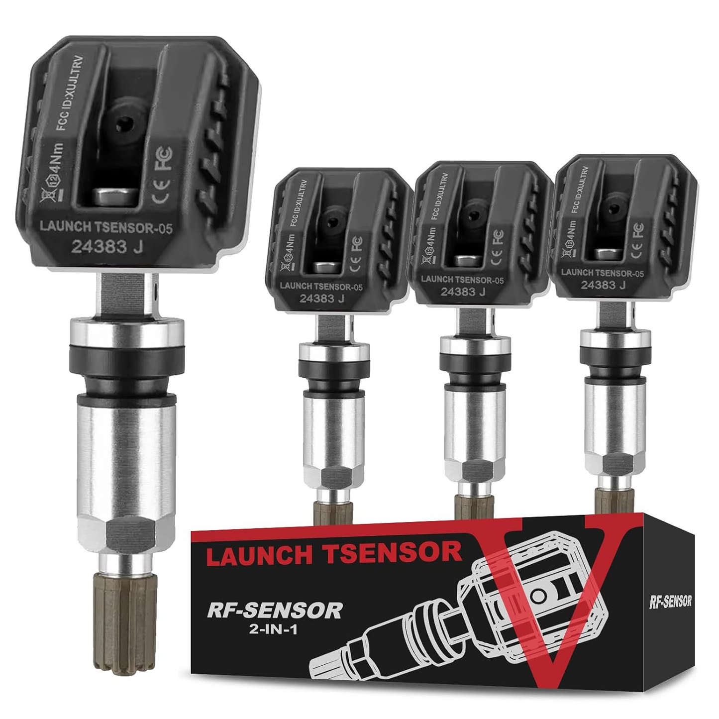 Universal TPMS Reifendrucksensor 315/433 MHz programmierbar