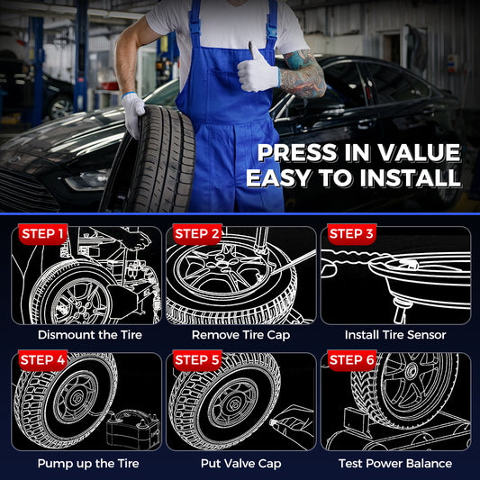 LAUNCH TSENSOR 05 TPMS 8er Set