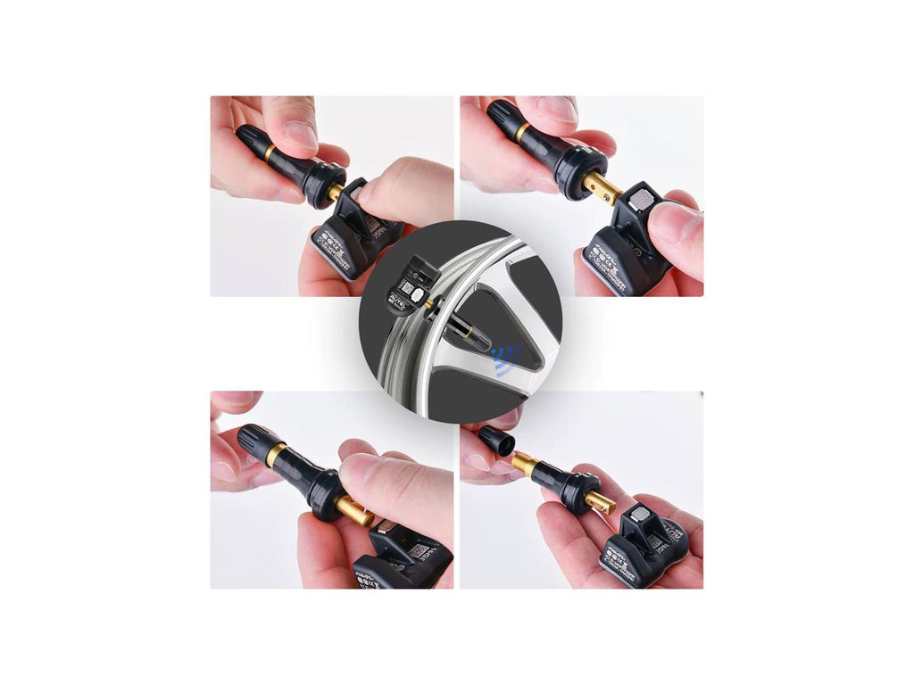 Autel MX Sensor 2026 2in1 TPMS 315/433 MHz Universal RDKS Sensor Gummiventil 4 Stück