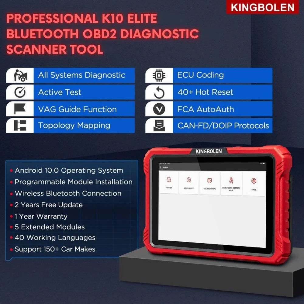 KINGBOLEN K10 Elite OBD2 Diagnosegerät