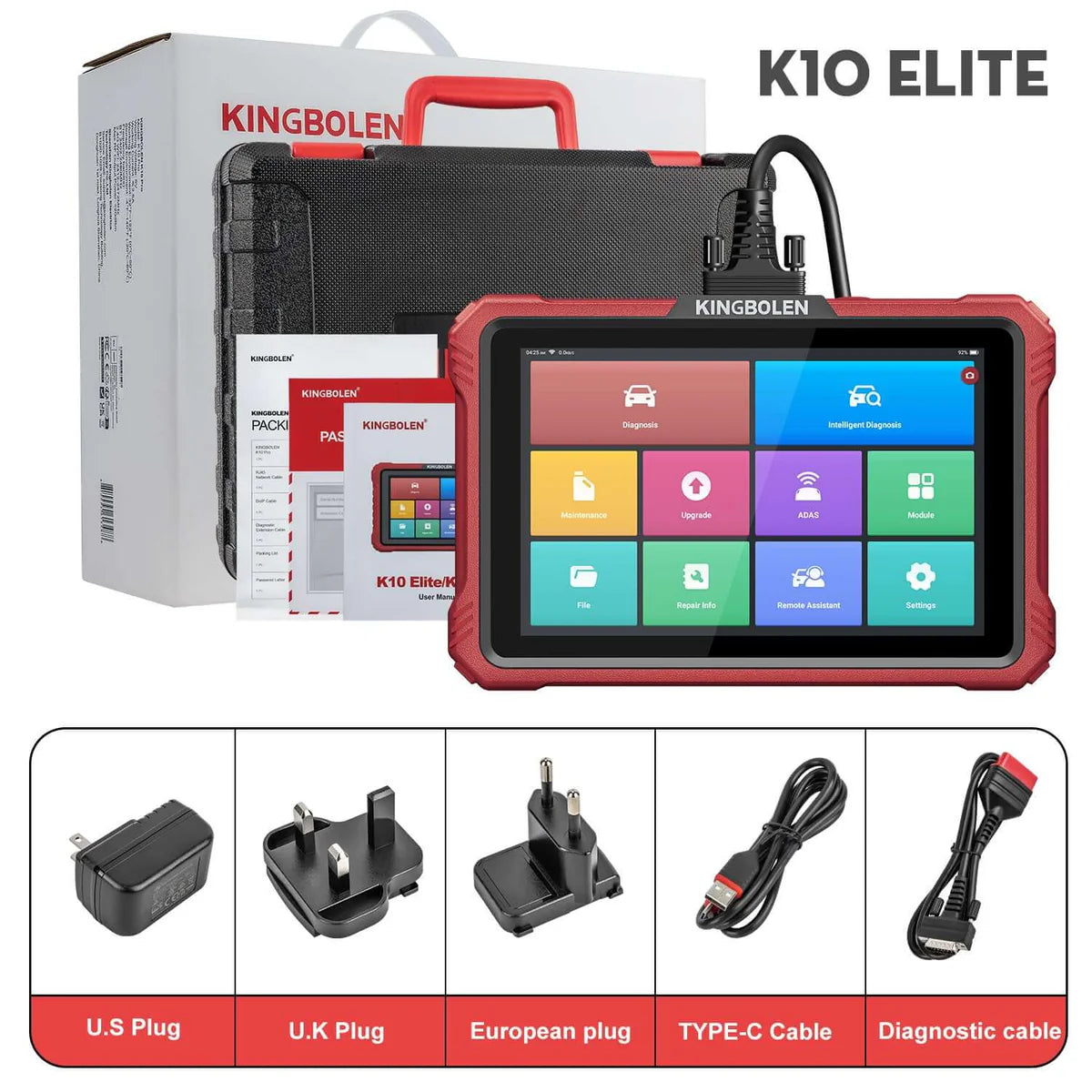 KINGBOLEN K10 Elite OBD2 Diagnosegerät