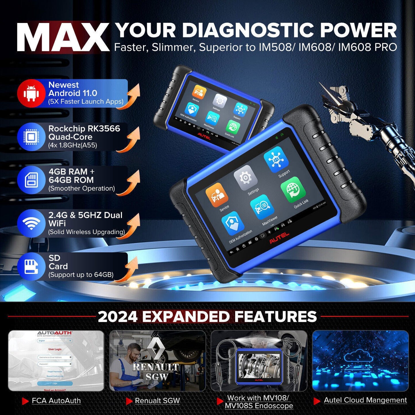 Autel MaxiIM IM508S with XP400 Pro