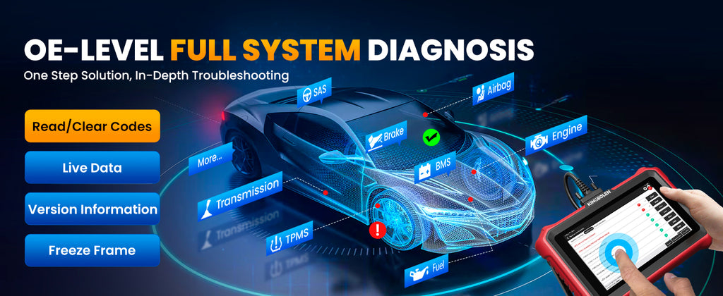 2026 KINGBOLEN K8 PRO OBD2-Scanner Fahrzeugdiagnosegerät Codierung Alle Systeme 34+