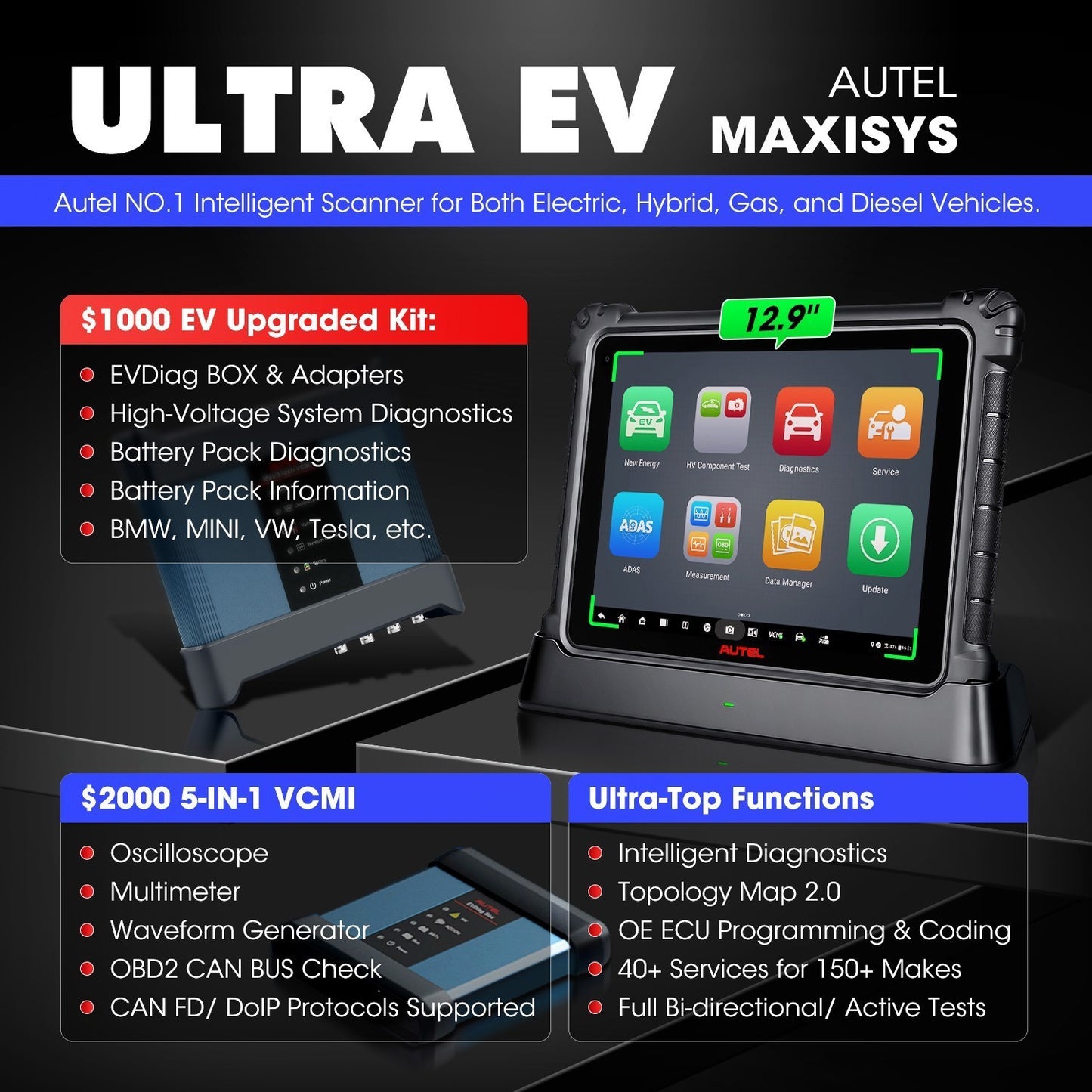 Autel MaxiSys Ultra EV